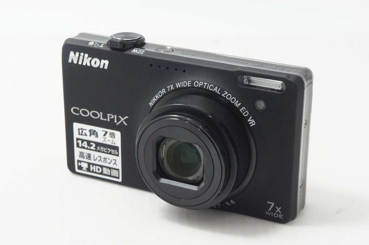 Nikon ニコン COOLPIX S6000 コンパクトデジタルカメラ ノーブルブラック 261019i