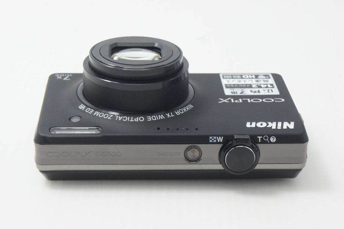 Nikon ニコン COOLPIX S6000 コンパクトデジタルカメラ ノーブルブラック 261019i