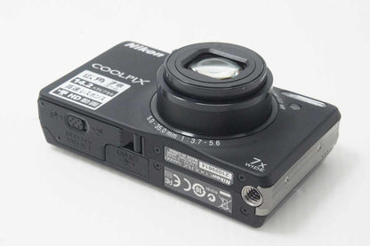 Nikon ニコン COOLPIX S6000 コンパクトデジタルカメラ ノーブルブラック 261019i