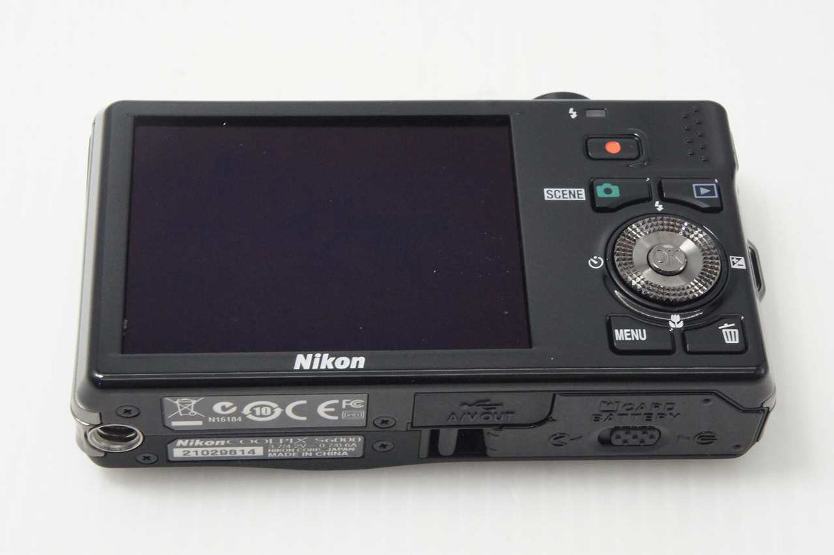 Nikon ニコン COOLPIX S6000 コンパクトデジタルカメラ ノーブルブラック 261019i