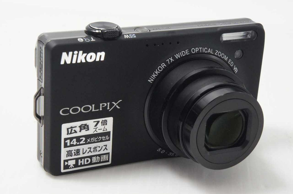 Nikon ニコン COOLPIX S6000 コンパクトデジタルカメラ ノーブルブラック 261019i