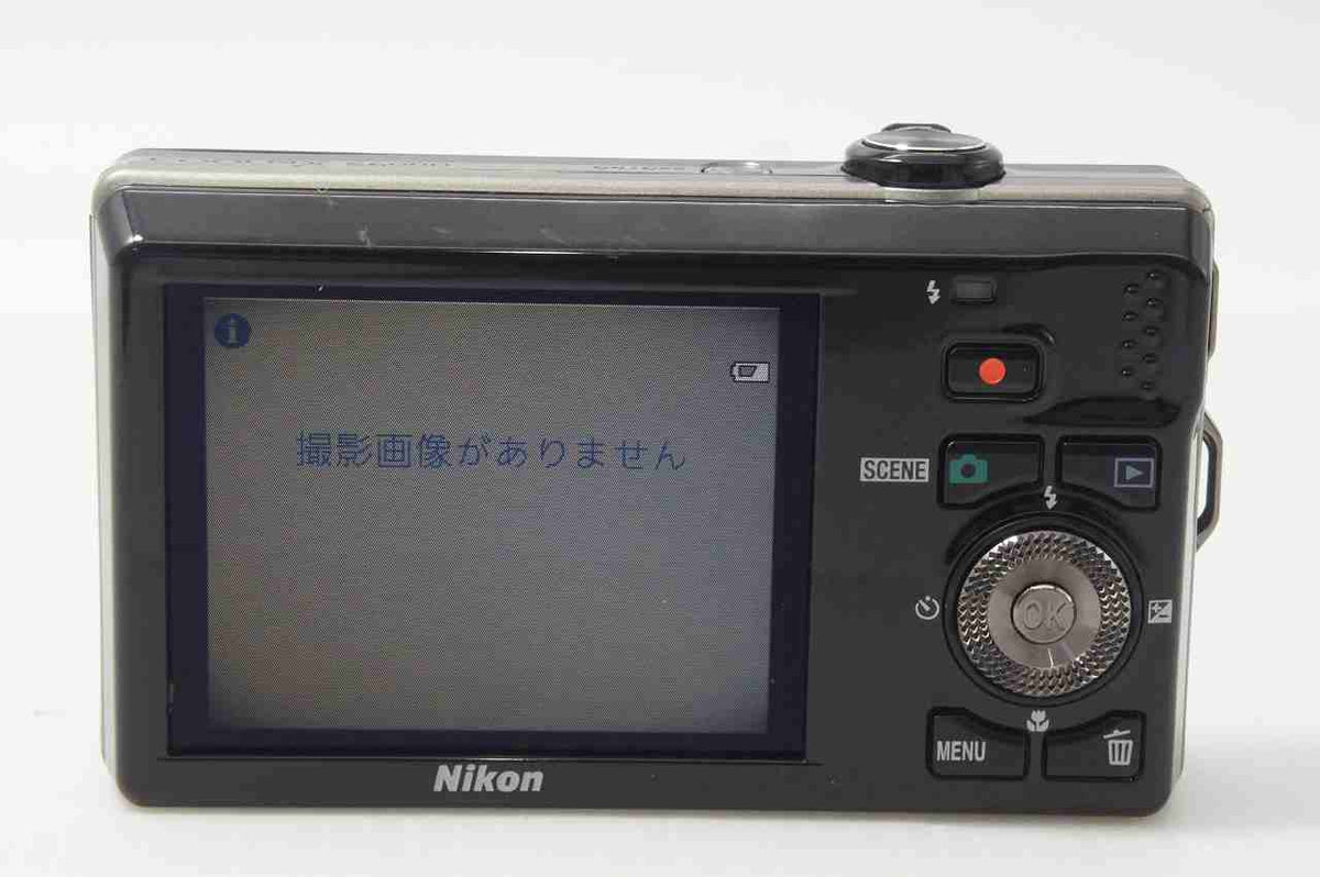 Nikon ニコン COOLPIX S6000 コンパクトデジタルカメラ ノーブルブラック 261019i