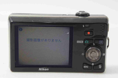 Nikon ニコン COOLPIX S6000 コンパクトデジタルカメラ ノーブルブラック 261019i