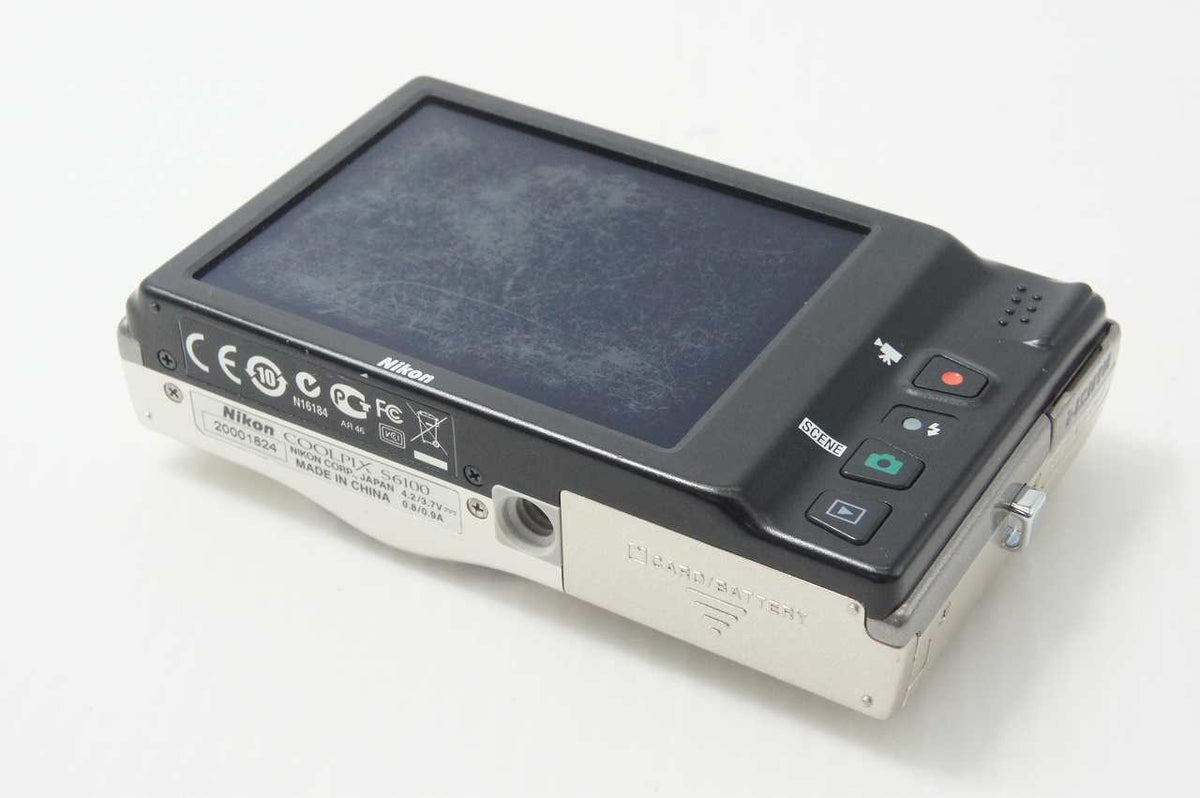 Nikon ニコン COOLPIX S6100 コンパクトデジタルカメラ シャンパンシルバー 261016q