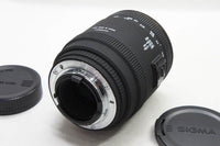 美品 SIGMA シグマ AF MACRO 70mm F2.8 EX DG Nikon ニコン Fマウント 単焦点レンズ 元箱付 250426r