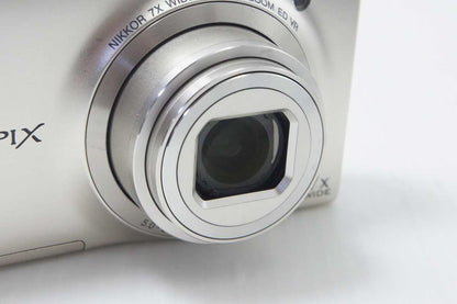 Nikon ニコン COOLPIX S6100 コンパクトデジタルカメラ シャンパンシルバー 261016q
