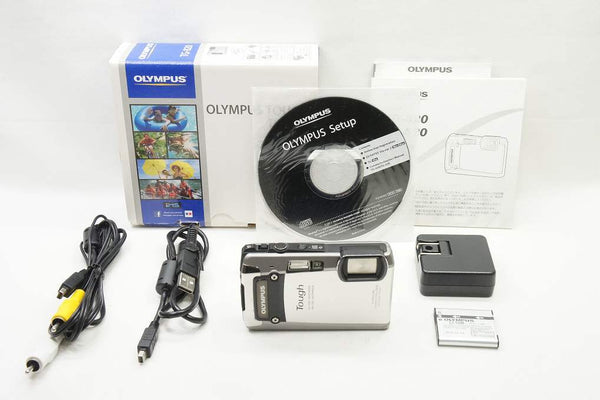 OLYMPUS オリンパス TG-820 Tough コンパクトデジタルカメラ シルバー 元箱付 250426n