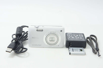 Nikon ニコン COOLPIX S4300 コンパクトデジタルカメラ シェルホワイト 261016y
