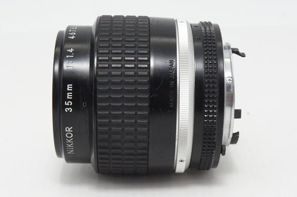 Nikon Ai-S Nikkor 35mm F1.4 MF Prime Lens 260421f