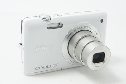 Nikon ニコン COOLPIX S4300 コンパクトデジタルカメラ シェルホワイト 261016y