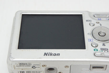 Nikon ニコン COOLPIX S1 コンパクトデジタルカメラ メタルシルバー 260420b