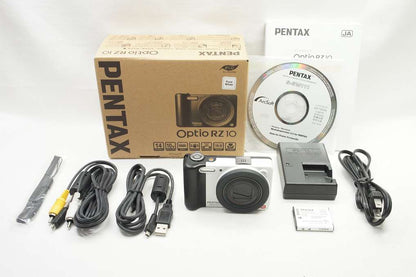 PENTAX ペンタックス Optio RZ10 コンパクトデジタルカメラ ピュアホワイト 元箱付 250710j