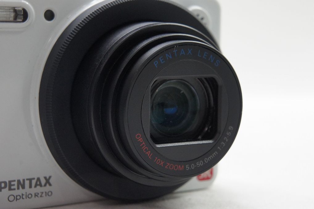 PENTAX ペンタックス Optio RZ10 コンパクトデジタルカメラ ピュアホワイト 元箱付 250710j
