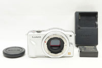 良品 Panasonic パナソニック LUMIX DMC-GF3 ボディ ミラーレス一眼カメラ ホワイト 241008c