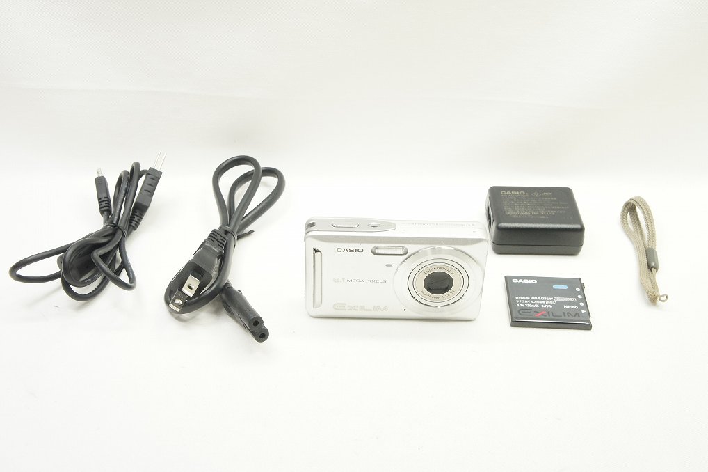 CASIO カシオ EXILIM EX-Z9 コンパクトデジタルカメラ シルバー 250711n