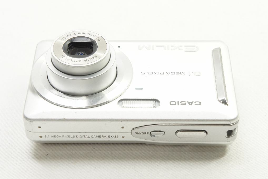 CASIO カシオ EXILIM EX-Z9 コンパクトデジタルカメラ シルバー 250711n