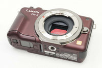 良品 Panasonic パナソニック LUMIX DMC-GF3 ボディ ミラーレス一眼カメラ ブラウン 241008b