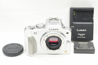 良品 Panasonic パナソニック LUMIX DMC G3 ボディ ミラーレス一眼カメラ ホワイト 240726af