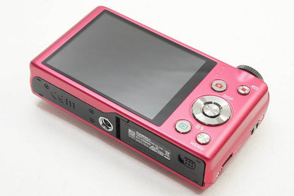 美品 CASIO カシオ HIGH SPEED EXILIM EX-ZR500 コンパクトデジタルカメラ レッド 元箱付 250711k