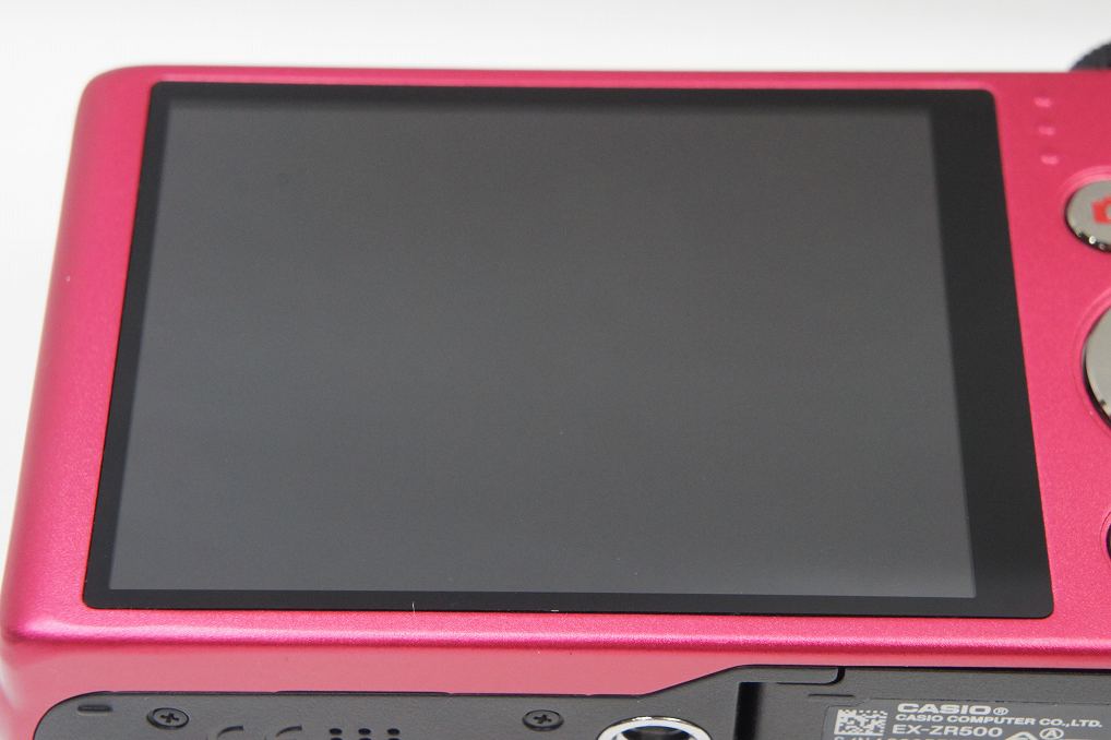 美品 CASIO カシオ HIGH SPEED EXILIM EX-ZR500 コンパクトデジタルカメラ レッド 元箱付 250711k