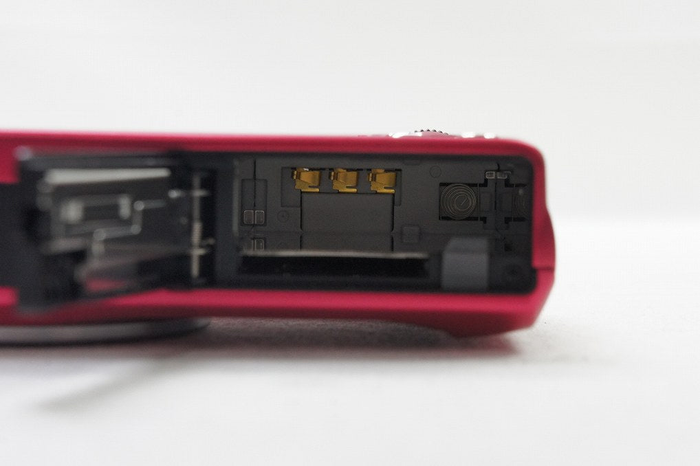 美品 CASIO カシオ HIGH SPEED EXILIM EX-ZR500 コンパクトデジタルカメラ レッド 元箱付 250711k