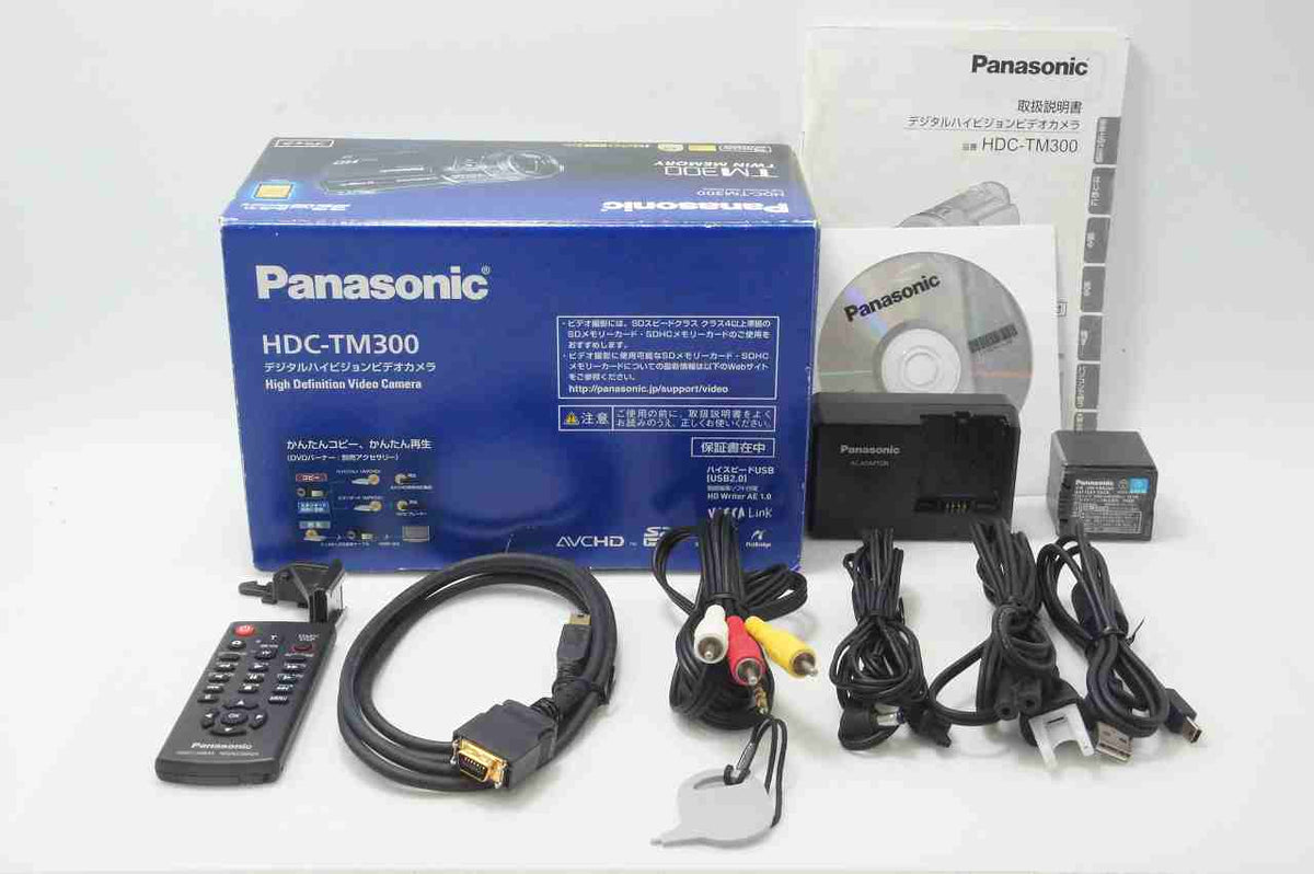 Panasonic パナソニック HDC-TM300 デジタルビデオカメラ ブラック 元箱付 261016l