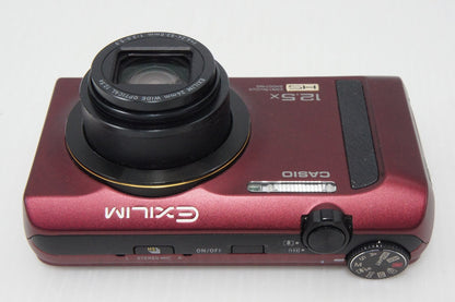 美品 CASIO カシオ EXILIM EX-ZR310 コンパクトデジタルカメラ レッド 元箱付 260420e