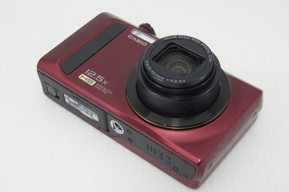 美品 CASIO カシオ EXILIM EX-ZR310 コンパクトデジタルカメラ レッド 元箱付 260420e
