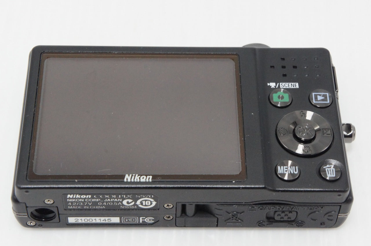 美品 Nikon ニコン COOLPIX S570 コンパクトデジタルカメラ ブラック 元箱付 260420q