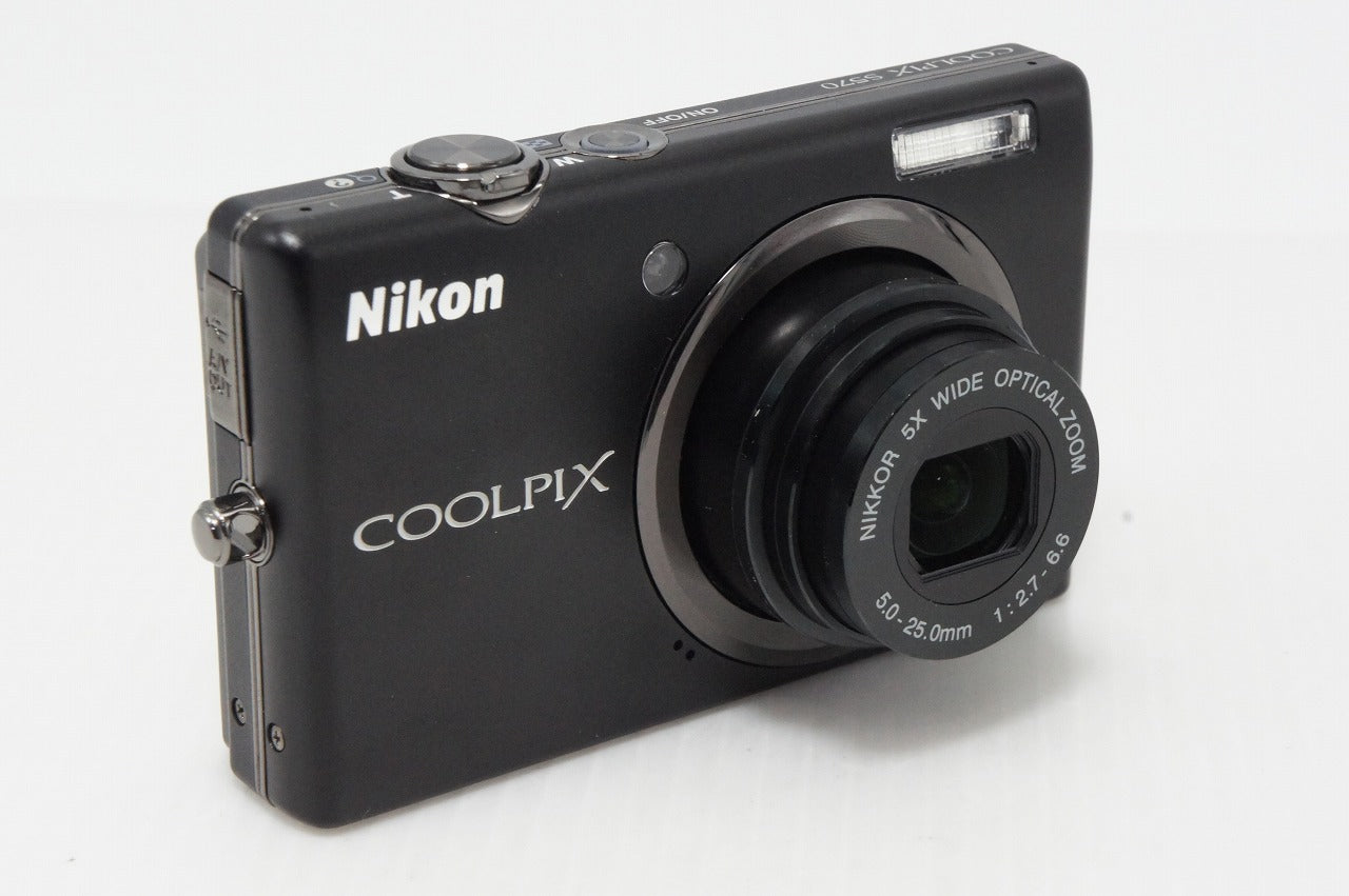 美品 Nikon ニコン COOLPIX S570 コンパクトデジタルカメラ ブラック 元箱付 260420q