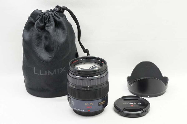 美品 Panasonic LUMIX G X VARIO 12-35mm F2.8 ASPH. POWER O.I.S. H-HS12035 ポーチ付 241010l