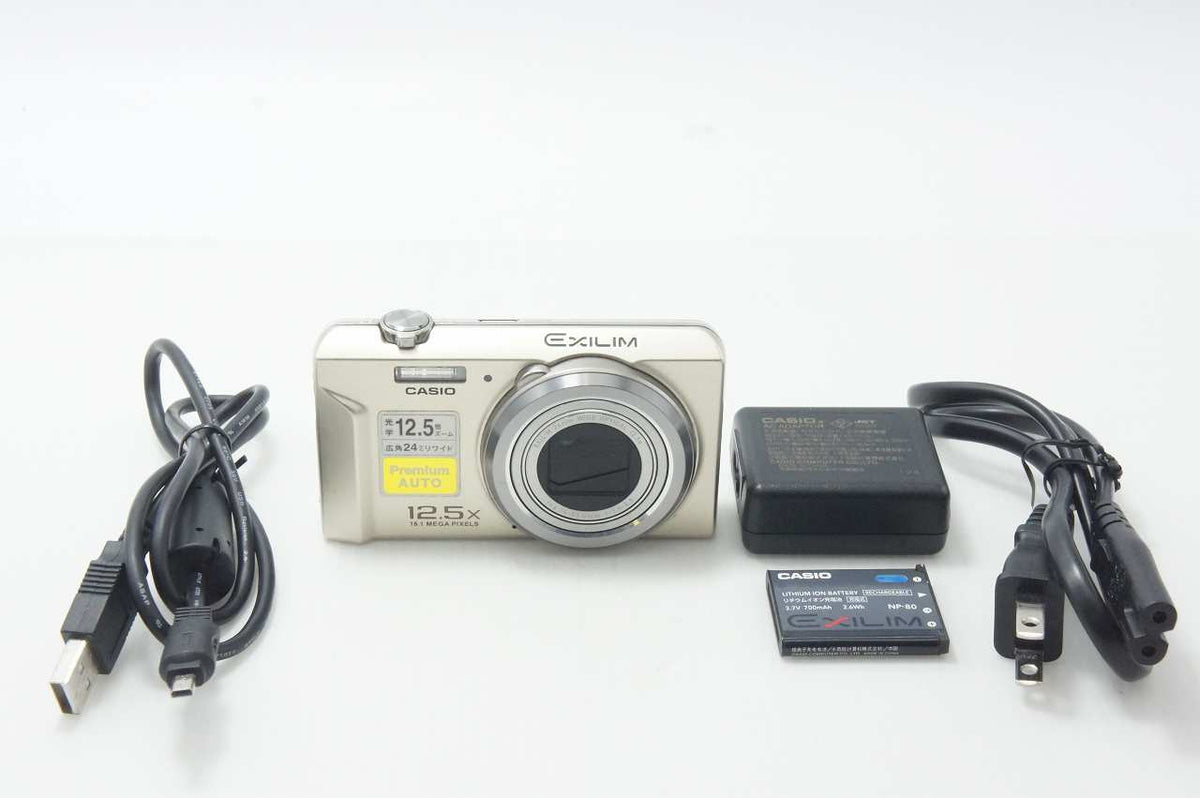 CASIO カシオ EXILIM EX-ZS150 コンパクトデジタルカメラ ゴールド 261016g