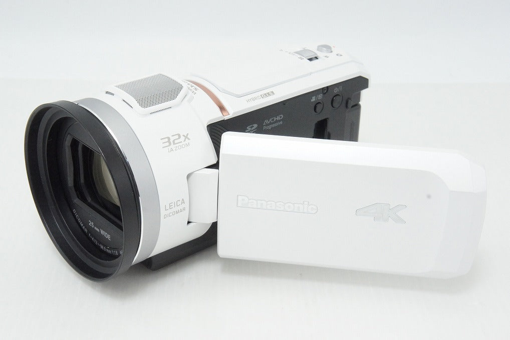 Excellent Condition Panasonic HC-VX2M Digital Video Camera White 260417z