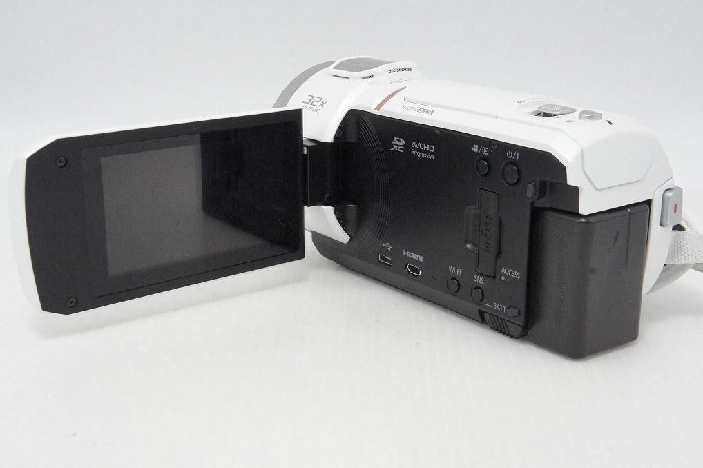 Excellent Condition Panasonic HC-VX2M Digital Video Camera White 260417z