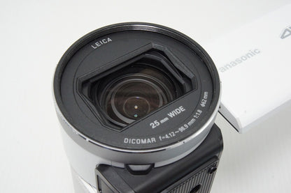 Excellent Condition Panasonic HC-VX2M Digital Video Camera White 260417z