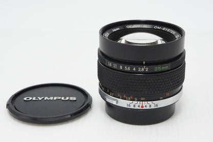 OLYMPUS OM-SYSTEM ZUIKO MC AUTO-W 35mm F2 MF Prime Lens 260420af
