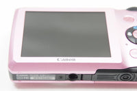 良品 Canon キヤノン PowerShot A3200 IS コンパクトデジタルカメラ ピンク 元箱付 240726v