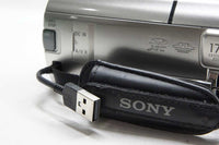 美品 SONY ソニー Handycam HDR-PJ40V デジタルビデオカメラ シルバー 元箱付 241111h