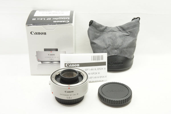 運動会【美品】Canon Extender エクステンダー EF1.4X Ⅲ 3型