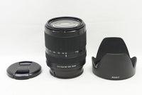 美品 SONY ソニー DT 18-135mm F3.5-5.6 SAM SAL18135 MINOLTA αマウント APS-C フード付 250427x