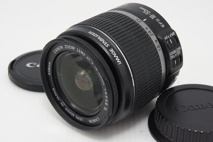 Good condition Canon EF-S 18-55mm F3.5-5.6 IS APS-C Zoom Lens 260409wa