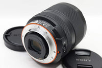 美品 SONY ソニー DT 18-135mm F3.5-5.6 SAM SAL18135 MINOLTA αマウント APS-C フード付 250427x