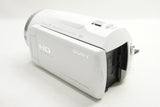 美品 SONY ソニー HANDYCAM HDR-CX680 デジタルビデオカメラ ホワイト 元箱付 241110m