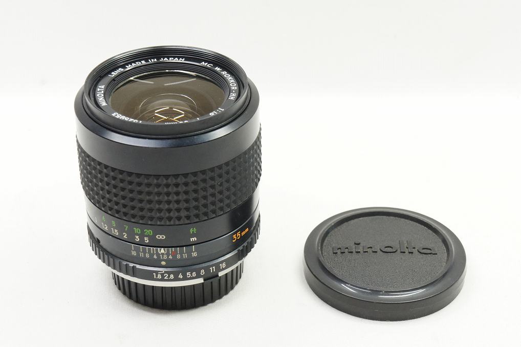 訳あり品 MINOLTA ミノルタ MC W.ROKKOR HH 35mm F1.8 MF SR/MD