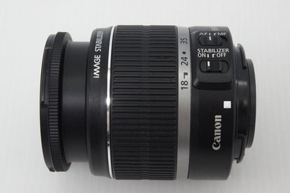 Good condition Canon EF-S 18-55mm F3.5-5.6 IS APS-C Zoom Lens 260409wa