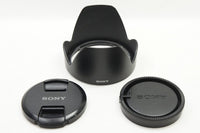 美品 SONY ソニー DT 18-135mm F3.5-5.6 SAM SAL18135 MINOLTA αマウント APS-C フード付 250427x
