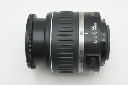 美品 Canon キヤノン EF-S 18-55mm F3.5-5.6 II USM APS-C ズームレンズ 260114s