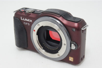 Panasonic パナソニック LUMIX DMC-GF5 ボディ ミラーレス一眼カメラ センシュアルブラウン 260417x