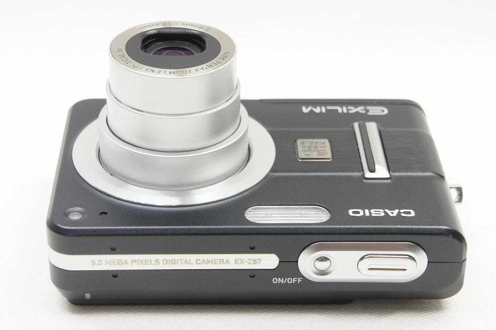 CASIO カシオ EXILIM EX-Z57 コンパクトデジタルカメラ ブラック 元箱付 250710n