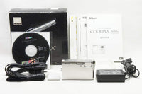 美品 Nikon ニコン COOLPIX S51c コンパクトデジタルカメラ シルバー 元箱付 250427k